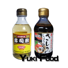 日本寿司料理韩国紫菜包饭 必备材料200ML寿司醋+200ML东字酱油
