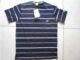 正品日单强货NIKE 360度系列 蓝色条纹短T