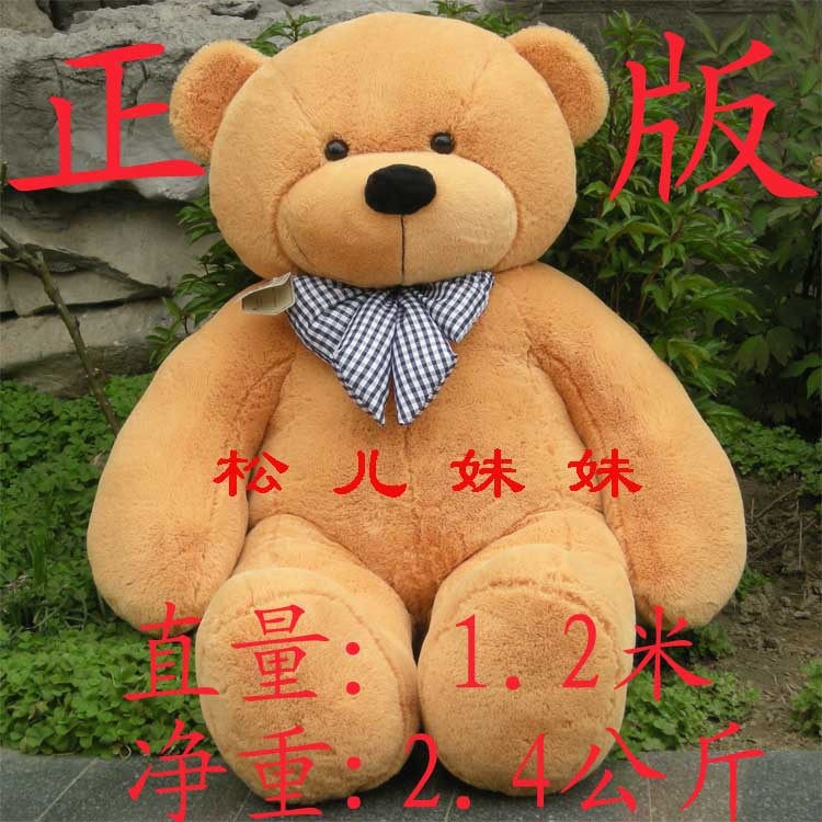 正版BOYDS1.2大熊/抱熊/泰迪熊毛绒公仔/熊毛绒玩具/生日礼物娃娃
