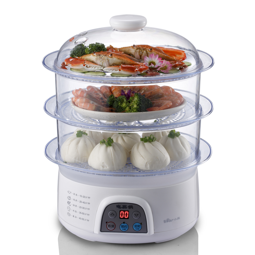 Bear/小熊 DZG-305 小熊电蒸锅电蒸笼 三层多功能定时预约大容量在类目 厨房电器, 电锅煲类, 电蒸锅中 - 来自Buy2taobao.com提供专业的淘宝代购服务