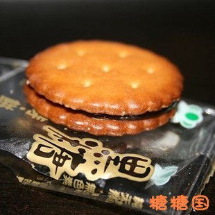 台湾美食 天然纯正升田黑糖麦芽饼干 不一样的美味