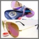 雷朋RayBan空军版多层过滤偏光金边