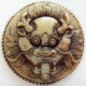 岫玉挂件 龙图腾 独特个性