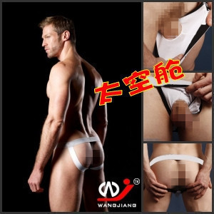 网将WJ太空舱男<em>内裤</em> <em>低腰</em>性感<em>纯棉</em>男式<em>内裤</em> 双