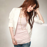 2010 秋 新款女装热卖 秒杀 七分袖小外套 小西装 西服满百包邮