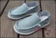 2010新款 外贸原单CROCS圣克鲁兹 一脚套帆布鞋懒人鞋男鞋 牛仔蓝