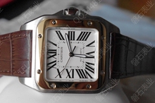 Cartier/卡地亚手表 山度士100 瑞士机芯 机械男女对表 W20072X7