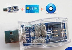 手机卡复制器 SIM卡写卡器备份器 (凤凰读卡器+空白卡+光盘+包快)