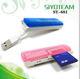 M2 MicroSD TF�� SDHC ����� �๦�� ������ usb2.0 SY-681