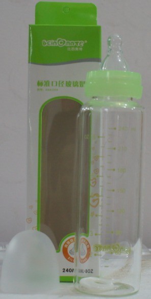 正品貝因美標准口徑玻璃奶瓶240ML不含雙酚A在類目 尿片/洗護/餵哺/推車牀, 奶瓶/奶瓶相關, 奶瓶中 - 來自Buy2taobao.com提供專業的淘寶代購服務