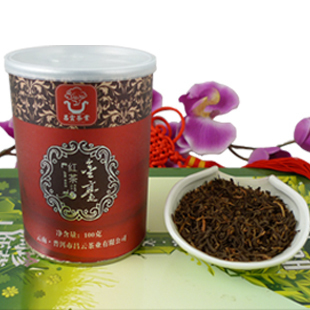 昌云茶叶 云南滇红茶 散茶 一级 滇红茶 100g/罐  特价包邮