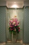 大型仿真花艺批发绢花假花/酒店公司商场大堂用花/样板房布置