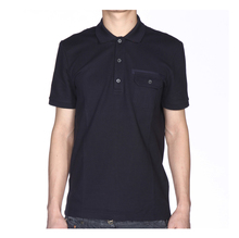 Gucci/古琦 正品 男式深蓝单兜短袖POLO衫 256115 春夏款现货