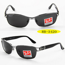 El nuevo Ray-Ban 3420 RayBan 2011 gafas de sol polarizadas nuevos [grado puede ser equipado con los costos adicionales]