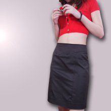哥弟款专柜私宠时装 玖姿款女裙夏季半身裙 直筒修身裙子 SA2102