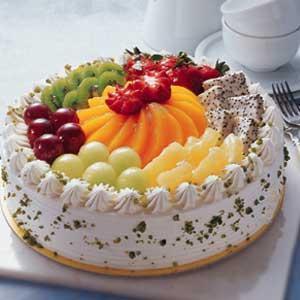  ★全国送鲜花奶油水果巧克力慕斯生日蛋糕店预订速递配送★S5