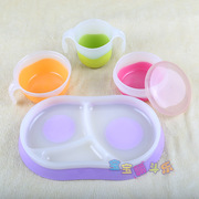 贝亲 婴儿新生儿礼盒 碗杯训练套装 亲子多功能餐具6个月以上DA60