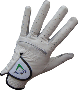 Special offer  most cost-effective  men's Golf Gloves, Sheepskin skid resistant White 130,008