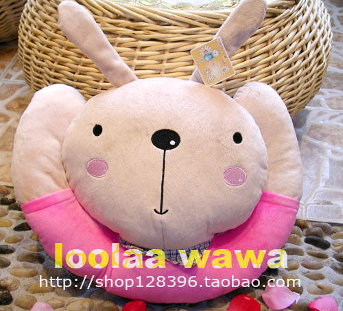 秒杀 淘宝热卖4000件 咪兔多用枕 午睡枕/靠垫/颈枕 5款选
