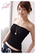 韩版百搭裹胸黑弹力超好打底衫