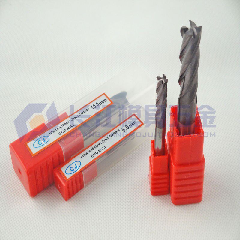 德国CJ 55度超微粒钨钢涂层铣刀 CNC数控刀具 4刃 1.0-20mm