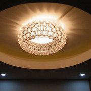 杰诺照明圆形卧室吸顶灯美式设计师大厅天花灯创意LED阳台灯饰