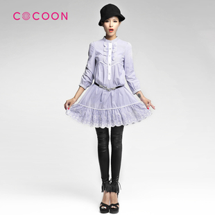 <span class=H>COCOON</span>可可尼2012新品立领连衣裙女款301202005原价1199