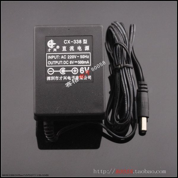 深圳才兴直流电源6V500mA 现货在类目 五金/工具, 变压器, 普通稳压器中 - 来自Buy2taobao.com提供专业的淘宝代购服务
