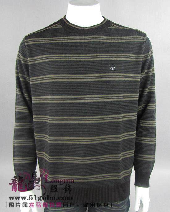 双冠信誉09冬 <em>七匹狼</em> 休闲 圆领 羊毛衫<em>毛衣</em>11