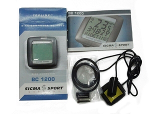  德国 SIGMA西格玛 BC1200 12功能 自行车码表 里程表