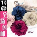 1563 韩版发饰批发 2012 新款时尚复古淑女风格花朵 发夹