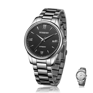  【官方直营】罗西尼手表不锈钢进口机械机芯女表R5508 特价情侣表