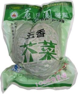  厂家代理陕西特产 万盛园潼关酱菜 五香芥菜 运费8元起包邮不限重