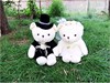婚纱熊情侣(熊情侣)泰迪熊结婚熊压床(熊压床)娃娃，公仔婚庆布娃娃毛绒玩具对偶