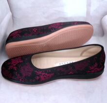 专柜正品【两双包邮】老北京布鞋女鞋女式软底布鞋老人鞋9740红