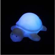 海龟七彩小夜灯 LED灯地摊货源七彩乌龟灯 创意套圈玩具夜市