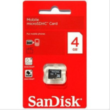 SanDisk闪迪 TF 4G TF卡 Class4 MicroSD高速手机内存卡行货正品