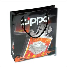 四冠◇非卖品◇ZIPPO礼盒外包装(手拎袋手提袋)08083◇精美实用