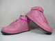 耐克NIKE AF1 25周年系列草莓粉红新款中高帮女板鞋