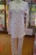 日本hello kitty玫瑰花家居服睡衣套装
