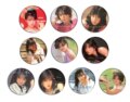 AKINA NAKAMORI portrait pin BADGE SET(1)3.2cm 中森明菜襟章