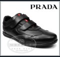 ┣热卖过百对┫PRADA普拉达　经典舒适休闲鞋V86682 牛皮男鞋
