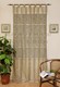 压皱条纹绣花窗纱