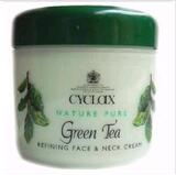【参加包邮】英国皇室御用Cyclax绿茶面颈霜300ml 去纹不油腻