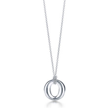 Un nuevo comercio de productos especiales de plata TIFFANY] [O collar de plata fina joyería de plata