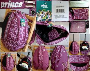  Leto★[正品]美国王子PRINCE 多功能运动双肩背包 可变单肩