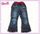 国际名牌Barbie芭比女童牛仔长裤
