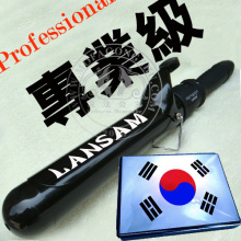 发型师最爱！韩国LANSAM超炫黑金刚电气石陶瓷卷发棒！液晶加长型