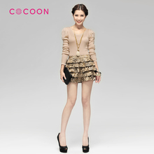 飞搜宝贝强力推荐COCOON可可尼2012新品泡泡袖百搭<span class=H>针织</span><span class=H>衫</span>203210006原价698