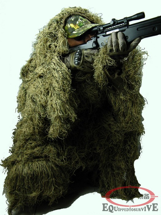 包郵特種兵CS裝備波段稻草型吉利服分體式僞裝服叢林荒漠觀鳥服在類目 戶外/登山/野營/旅行用品, 軍迷服飾/軍迷用品, 迷彩服/軍迷服/作訓服, 吉利服/僞裝服中 - 來自Buy2taobao.com提供專業的淘寶代購服務